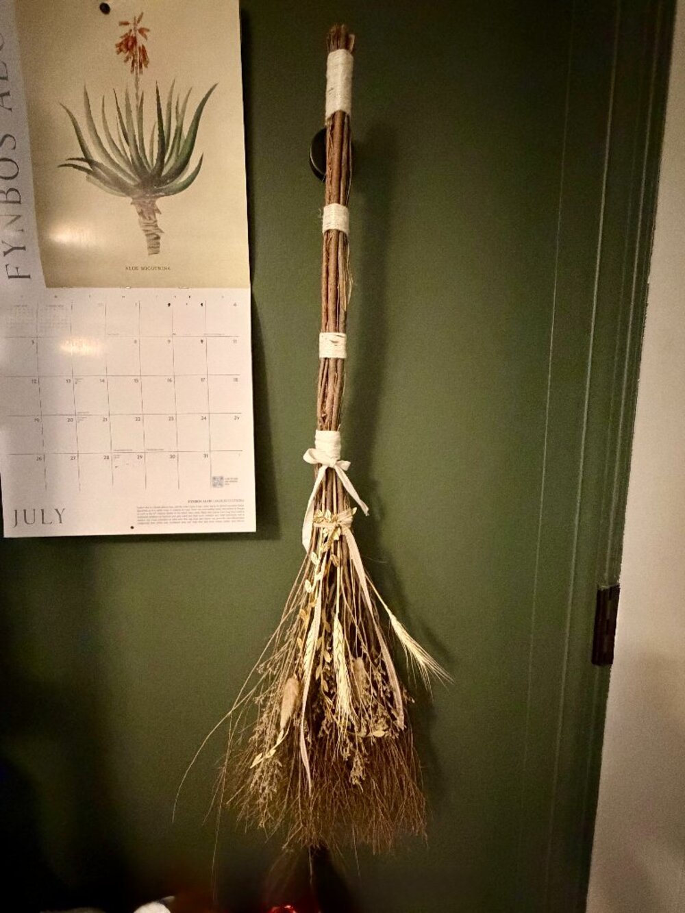 Set of 2 Handmade Brooms
